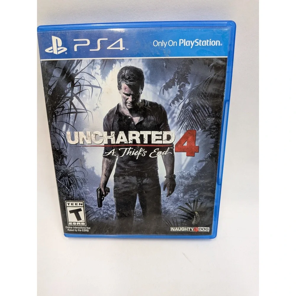Uncharted 4 A Thief's End PS4 PlayStation 4 Naughty Dog Action Adventure Game
